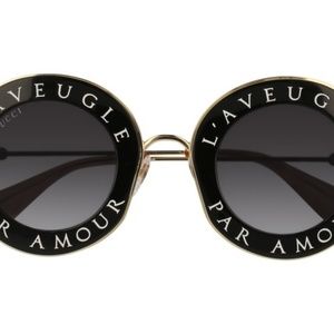 Gucci GG0113S L’aveugle Par Amour Sunglasses